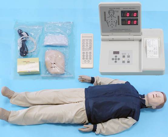 知能医学模型高级全自动电脑心肺复苏模拟人的三种操作方式