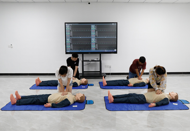 知能医学模型对新研发的心肺复苏急救模拟人产品系统功能进行复查复测