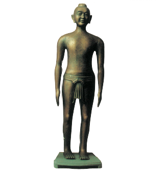 仿古针灸铜人(高168cm)图