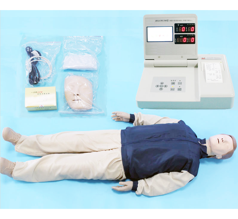 知能医学模型-液晶显示高级电脑心肺复苏模拟人 BIX/CPR590