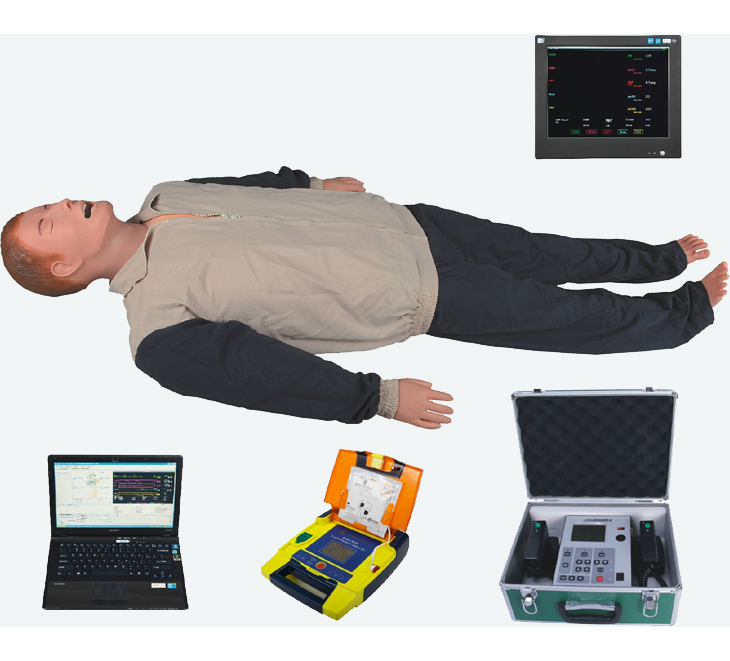 知能医学高智能数字化成人综合急救技能训练系统（ACLS高级生命支持、计算机控制）